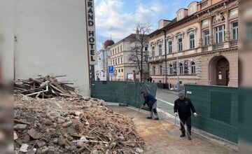 FOTO: Zbúraný dom v Trenčíne