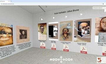 FOTO: Knižnica v Trenčíne predstavila novinku, virtuálnu galériu osobností