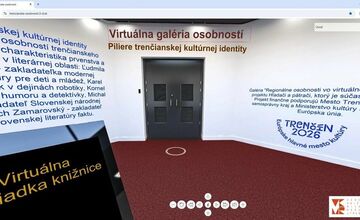 FOTO: Knižnica v Trenčíne predstavila novinku, virtuálnu galériu osobností