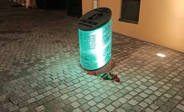 FOTO: Trenčín si uctí pamiatku Jána Kuciaka a Martiny Kušnírovej