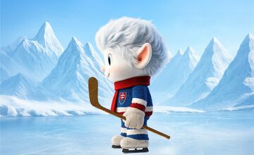 FOTO: Slovensko spoznalo nového maskota majstrovstiev sveta v hokeji