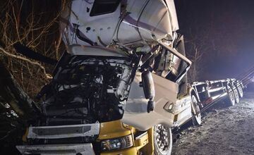 FOTO: Vodič neprežil náraz do stromu pred návratom do Handlovej 