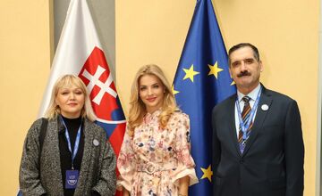 FOTO: Pobyt Šimkovičovej počas EHMK v Trenčíne