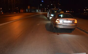 FOTO: Cyklista pod vplyvom alkoholu spôsobil nehodu