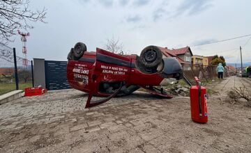 FOTO: Vážna nehoda na Hornej Nitre