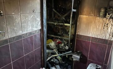 FOTO: Prišli o všetko za jednu noc. Rodina z Hradišťa prosí po ničivom požiari o pomoc