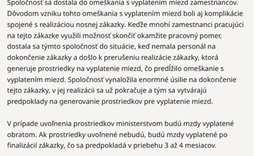 FOTO: Zamestnancom v dubnickej firme dlžia statisíce na výplatách 