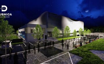 FOTO: Dubnica získa milióny eur na modernizáciu športovej haly