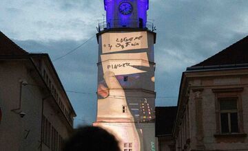 FOTO: Festival svetla v Trenčíne rozžiari ulice