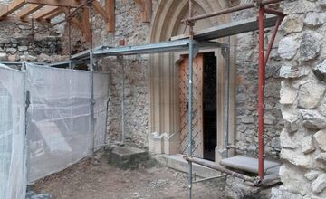 FOTO: Rekonštrukcia hradu Beckov