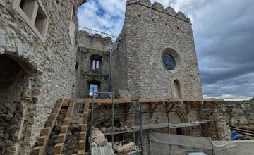 FOTO: Rekonštrukcia hradu Beckov