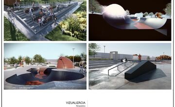 FOTO: Prievidza pripravuje unikátny športový areál