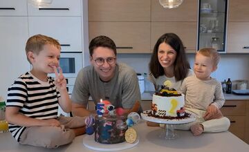 FOTO: Vilko bojuje s krutou chorobou, jeho otec sa vydal na pešiu púť po Slovensku