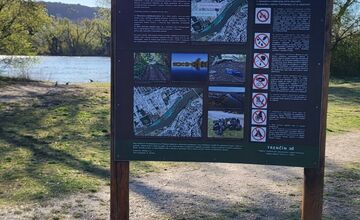 FOTO: Trenčania upozorňujú na neporiadok v miestom luhu