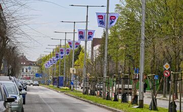 FOTO: Trenčín sa pripravuje na hokejový sviatok