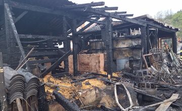 FOTO: Hasiči zasahovali pri požiari v okrese Partizánske