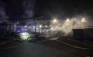 FOTO: Požiar v Novákoch