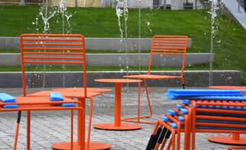 FOTO: Trenčianska pešia zóna v novom šate