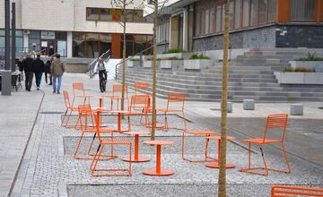 FOTO: Trenčianska pešia zóna v novom šate