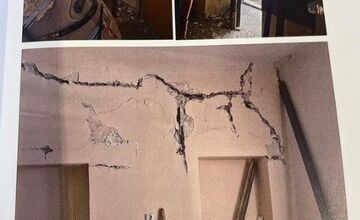 FOTO: Majite=l zburanej budovy tvrdí, že riaditeľka KUÚ v Trenčíne úmyselne zavádza, že objekt mal status NKP