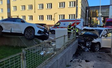 FOTO: Nehoda v Trenčíne