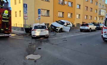 FOTO: Nehoda v Trenčíne