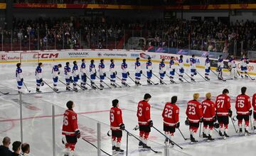 FOTO: Slovenská U18 v Trenčíne prekvapuje