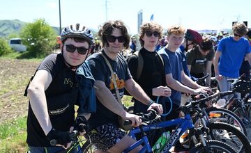 FOTO: Otvorenie nového úseku cyklomagistrály medzi Trenčínom a Dubnicou