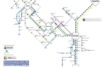 FOTO: Trenčiansky kraj mení cestovné poriadky
