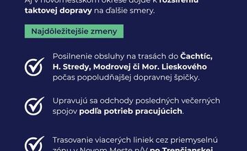 FOTO: Trenčiansky kraj mení cestovné poriadky