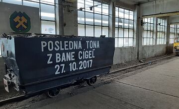 FOTO: Bývalá baňa Cigeľ